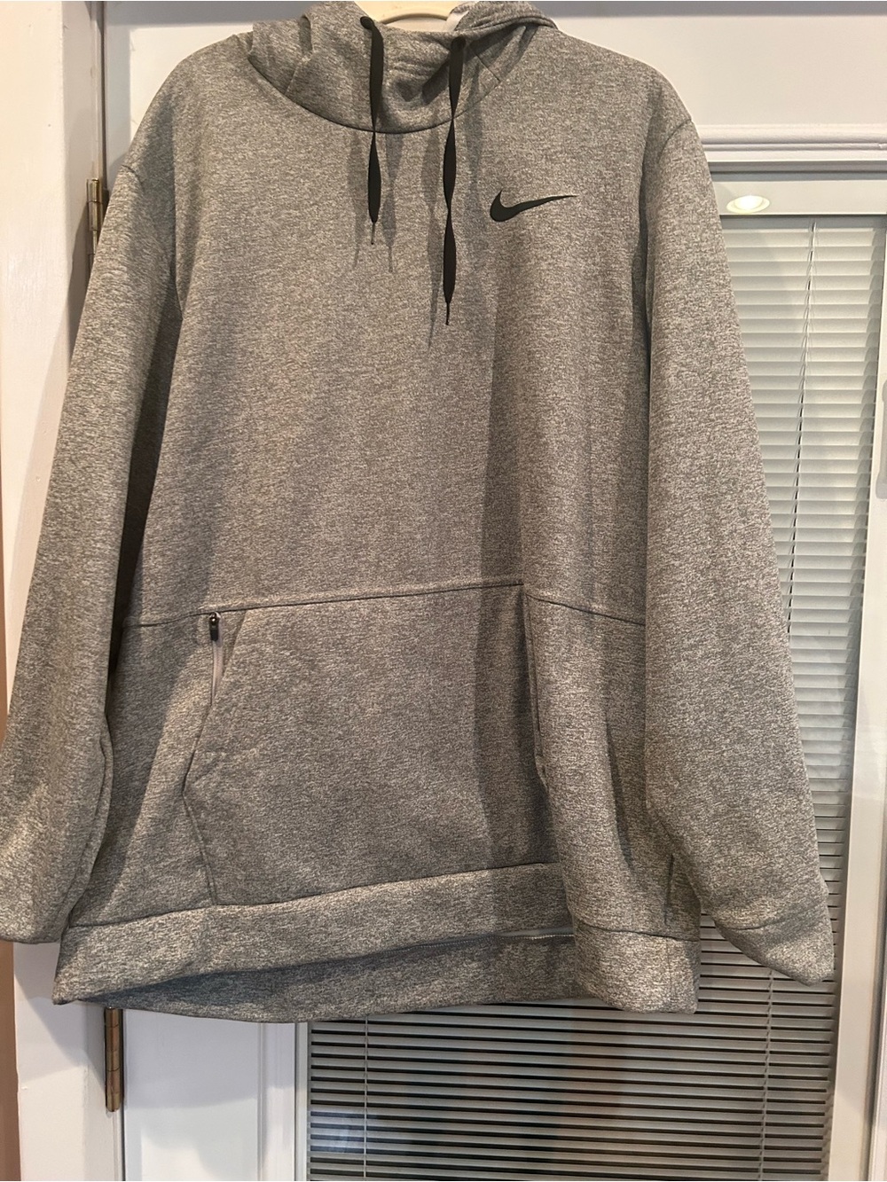 Nike Gray Heather Pullover Hoodie